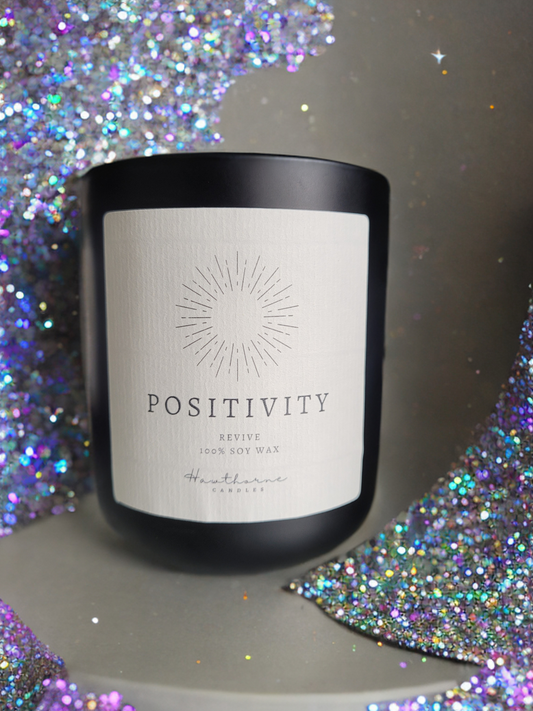 30cl Soy Wax Candle - Positivity