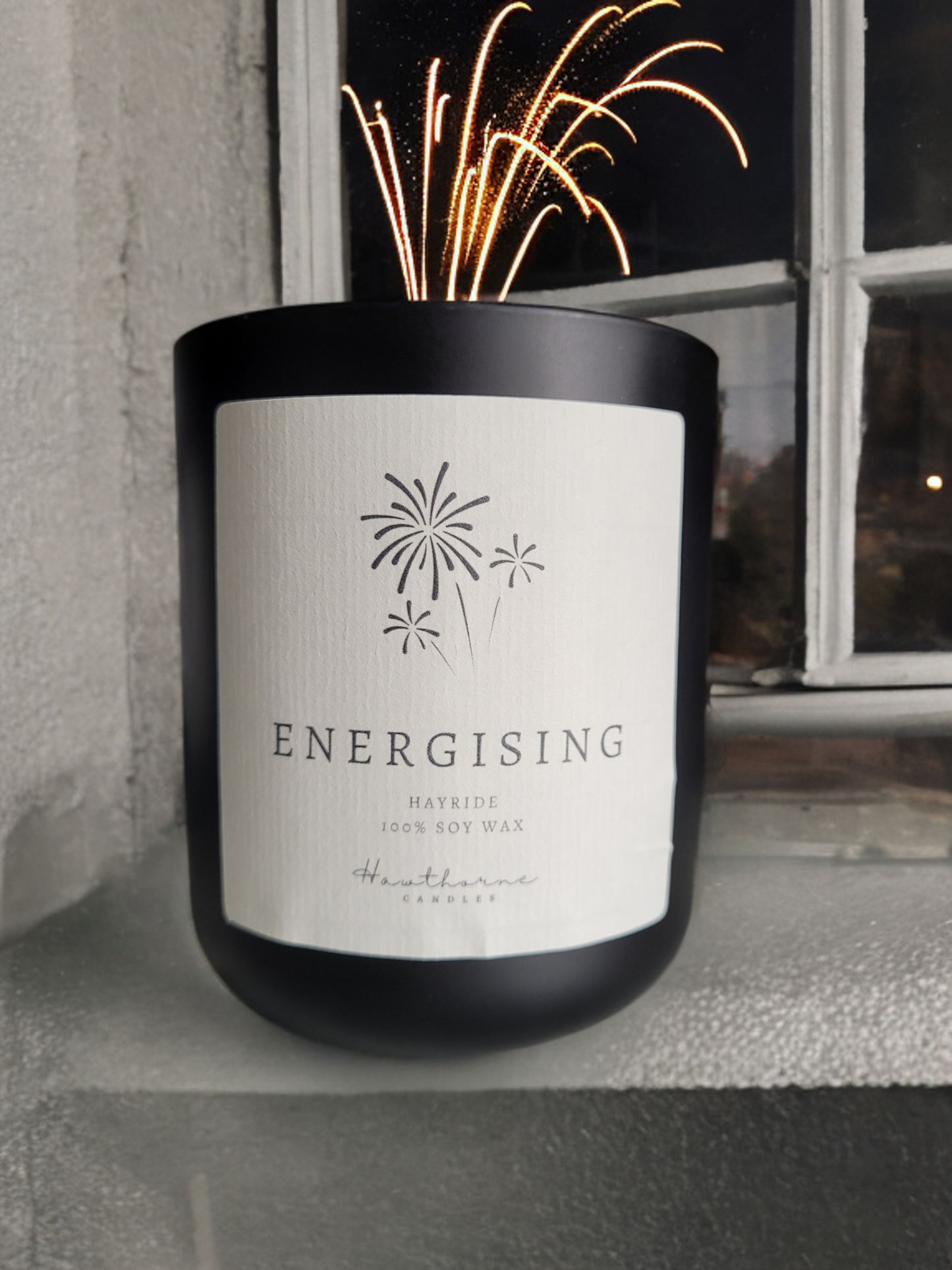 30cl Soy Wax Candle - Energising