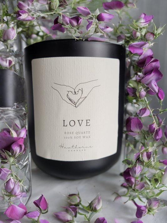 30cl Soy Wax Candle - Love