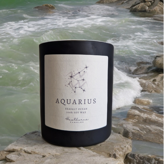 30cl Soy Wax Candle - Aquarius